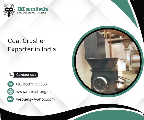 Coal Crusher Exporter in India
